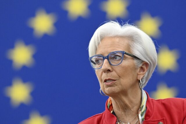 Christine Lagarde is stepping down as ECB president several months before her term was to