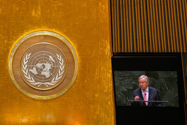 UN General Assembly The Associated Press