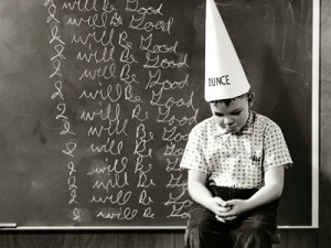 dunce-cap