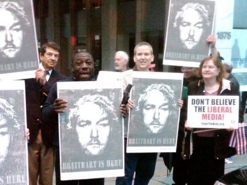 Breitbart is Here: Protests at White House Correspondents Dinner