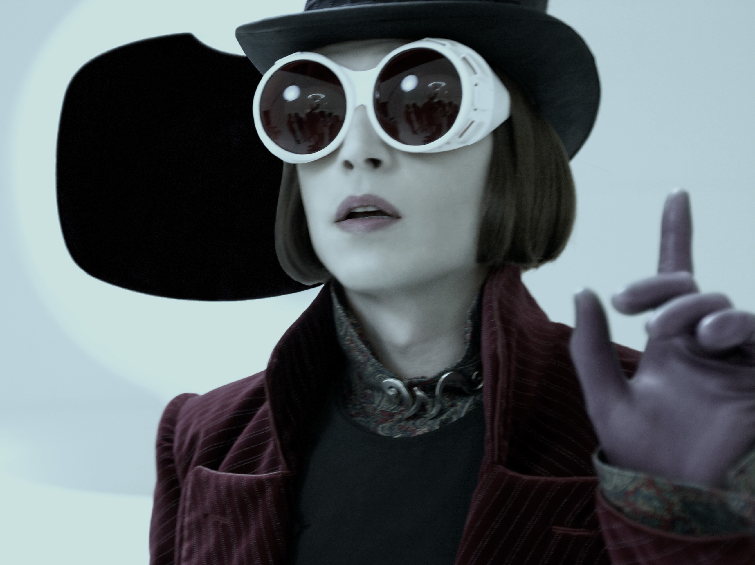 Johnny Depp's take on Willy Wonka in the 2005 film "Charlie a...