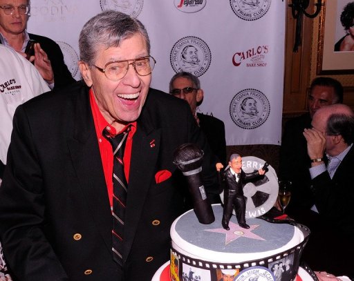 Comedian Jerry Lewis Doing 'Fine' in Hospital