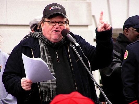 Michael Moore Calls U.S. 'Violent Nation' in Wake of Shooting