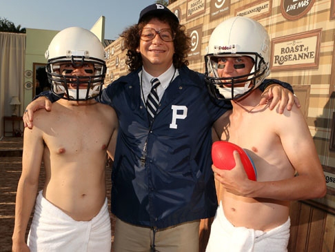 Too Soon? Comic Ross Dons Paterno Costume for Roast