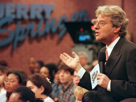 Jerry Springer Compares Tea Party to bin Laden on Current TV