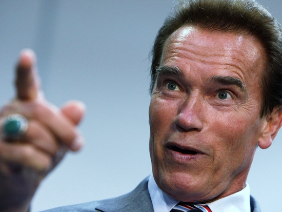 Schwarzenegger Won't Say if He Supports Romney or Obama
