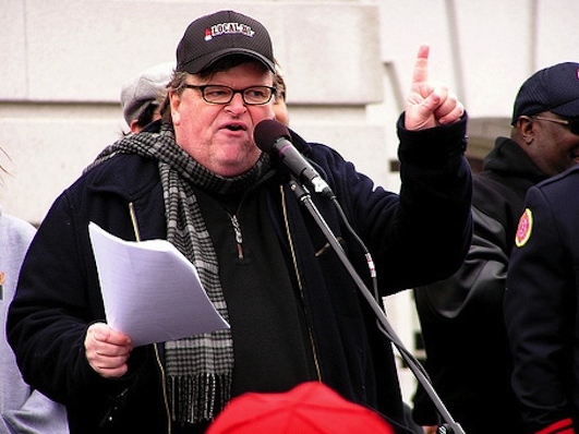 Desperate: Michael Moore Offers to Call or Text Non Voters
