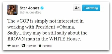 Star Jones GOP Tweet
