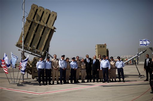 President Barack Obama, Israeli Prime Minister Benjamin Netanyahu, and others,...