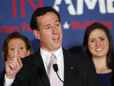 Santorum sweeps Alabama, Mississippi primaries