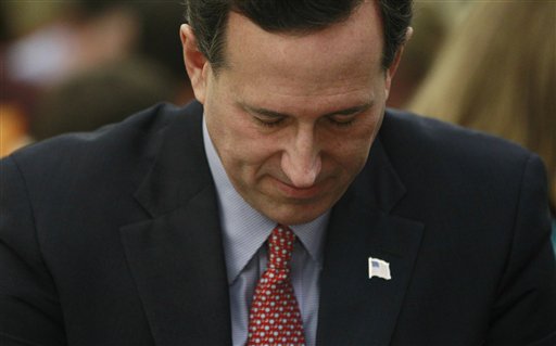 Santorum Struggling to Win Over Fellow Catholic Voters