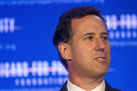 Santorum: 'I'll vote for whoever the Republican nominee is'