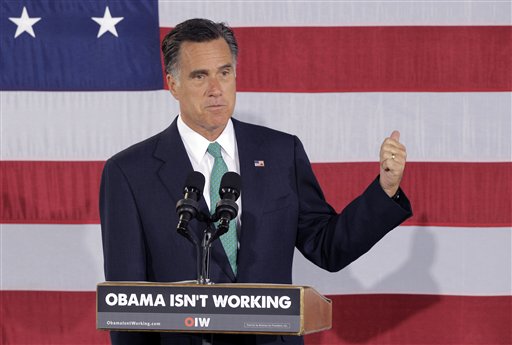 Romney Savages Obama over Economy