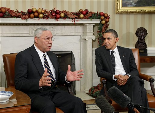 Powell not ready to endorse Obama for re-election