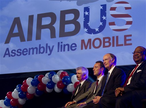 Airbus to build 1st US assembly plant in Right to Work State