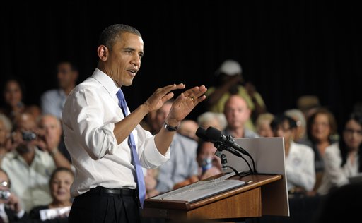 Obama, Romney tangle on health care, jobs