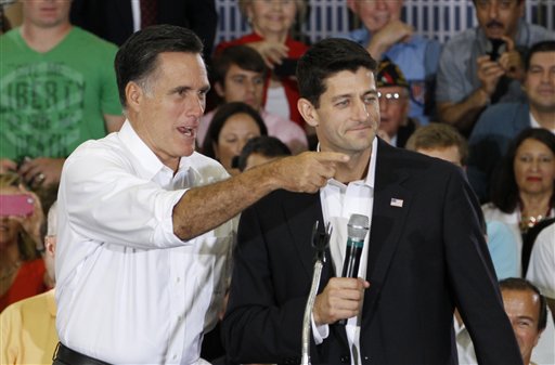 Ryan Pick Proves Romney Isn't Satisfied With Being the Candidate, He Wants To Be The President