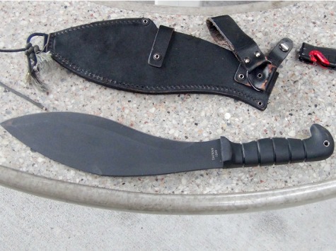 RNC Protester Arrested Carrying Machete