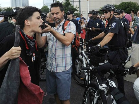 Higher Tension Between Protesters, Police at DNC
