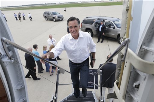 Romney looks to shift direction of race