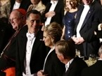 Romney Presidential at Charity Dinner, Roasts Obama