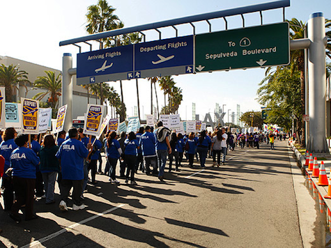 Union Protesters Arrested Trying to Shut Down Traffic at LAX