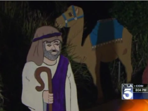 Vandals Deface Nativity Scene, Draw Swastikas, Male Genitalia