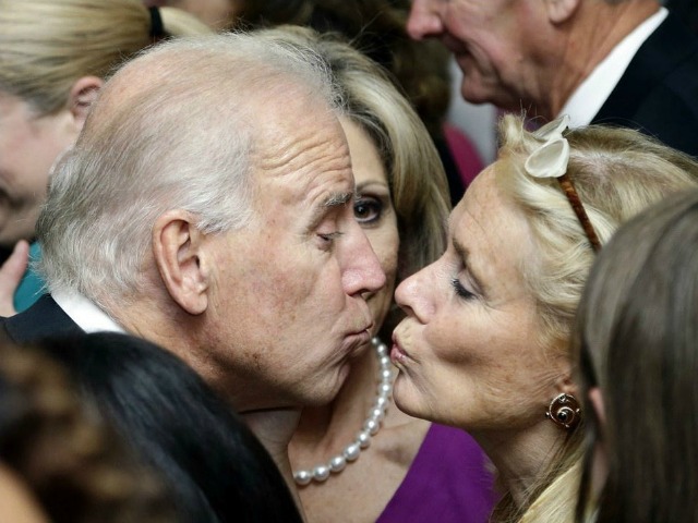 PHOTO: Biden Puckers Up for Supporter