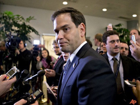 Rubio Gently Distances Self from Romney