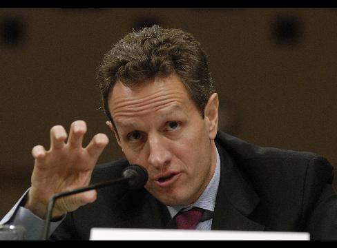 Geithner: Economic Challenges Can Only Be Addressed by Government