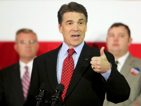Gov. Rick Perry: Change State Constitution, Return Money to the People