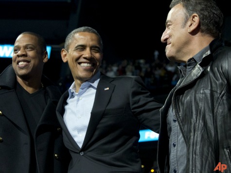 Jay-Z Uses Romney's Name Instead of 'B*tch' at Obama Rally