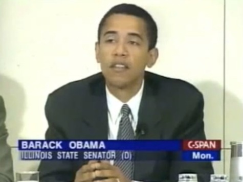 Distinct Visions: Obama, 1998, Espouses 'Redistribution'