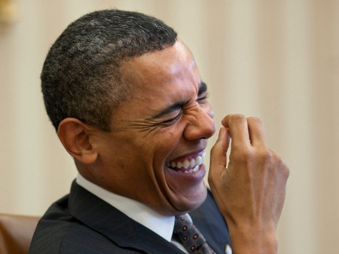 Obama Chuckles When Asked About Wasting Tax Dollars on Green Energy