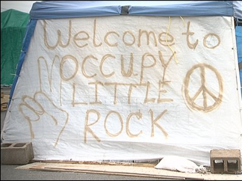 Burglary Suspect Arrested at Occupy Little Rock