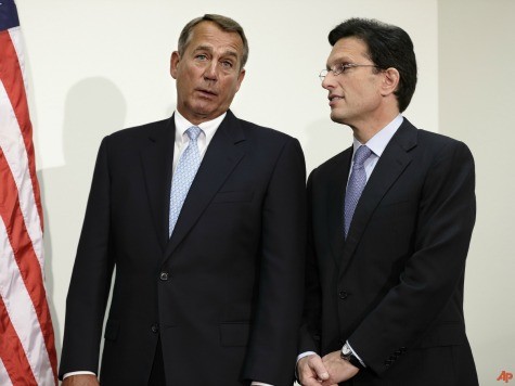 Cantor Agrees with Boehner: No Conference on Senate Immigration Bill