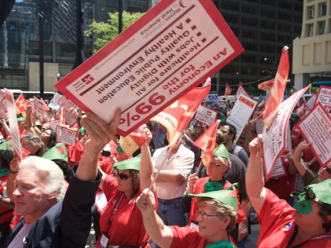 National Nurses United Protests NATO, Shuts Out Non-Approved Reporters