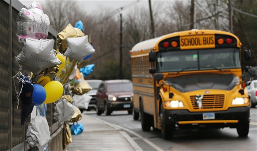 Sandy Hook Students, Teachers Head Back to School