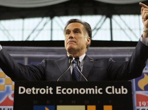 Romney to Head Detroit Recovery?