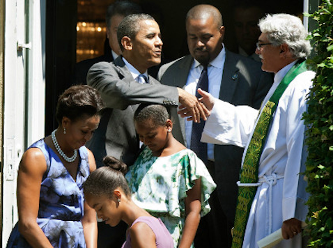 Obama's Easter Service: Pastor Attacks 'Captains of the Religious Right'