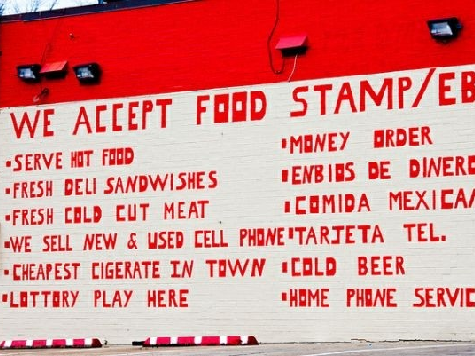 One of Every Five American Households on Food Stamps