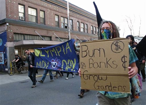 May Day Rally Turns Violent in Seattle
