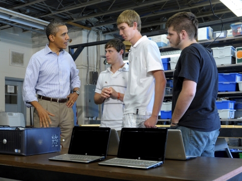 Obama Touts Plan for High-Speed Internet in Nation's Schools