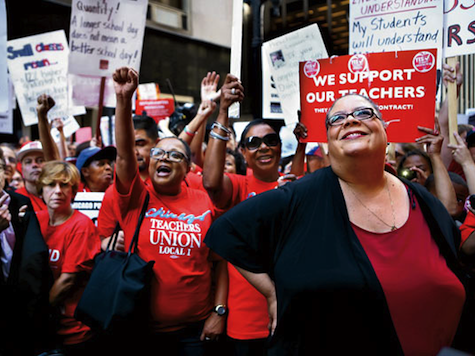 Chicago Teachers Union Head: 'Rich White People' to Blame for Failing Minority Schools