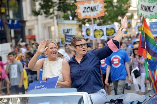 Court Wins Draw Big Crowds to Gay Pride Parades