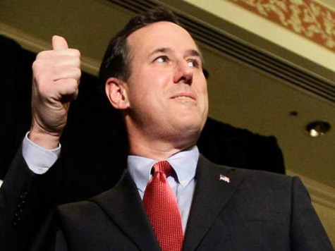 Santorum Urges GOP in Iowa to Embrace Pop Culture, Working Class