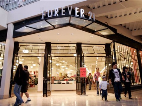 Outrage as Forever 21 Cuts 1% of Employees to Obamacare-Safe Hours
