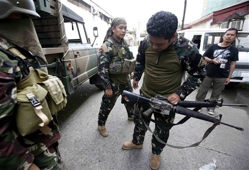 Nearly 100 Philippine Rebels Killed or Captured