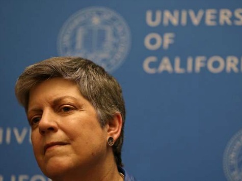 Report: New UC Pres. Napolitano Urging CA Gov to Make CA Sanctuary State for Illegals