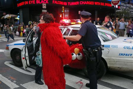 'Elmo' Sent to Jail as Times Square Characters Raise Concerns
